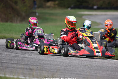 Vincent REBBERT — 25/10/2026 : 3ème manche du Challenge Jean-Claude Sanchez à Aigues-Vives 2026 — karting