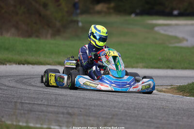Victor GAYRAUD — 25/10/2026 : 3ème manche du Challenge Jean-Claude Sanchez à Aigues-Vives 2026 — karting