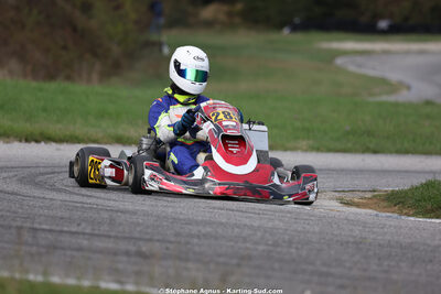 Louka BOUSSES — 25/10/2026 : 3ème manche du Challenge Jean-Claude Sanchez à Aigues-Vives 2026 — karting