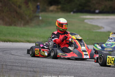 Vincent REBBERT — 25/10/2026 : 3ème manche du Challenge Jean-Claude Sanchez à Aigues-Vives 2026 — karting