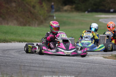 Sheylis VEDEL — 25/10/2026 : 3ème manche du Challenge Jean-Claude Sanchez à Aigues-Vives 2026 — karting