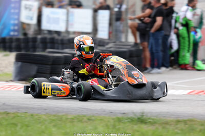 Alyssa DECARIS — 25/10/2026 : 3ème manche du Challenge Jean-Claude Sanchez à Aigues-Vives 2026 — karting