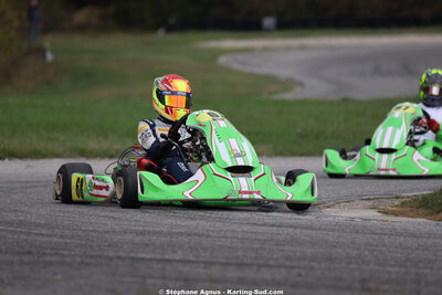 Paul GLEIZE — 25/10/2026 : 3ème manche du Challenge Jean-Claude Sanchez à Aigues-Vives 2026 — karting
