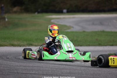 Paul GLEIZE — 25/10/2026 : 3ème manche du Challenge Jean-Claude Sanchez à Aigues-Vives 2026 — karting