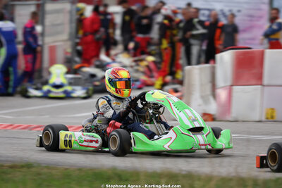 Paul GLEIZE — 25/10/2026 : 3ème manche du Challenge Jean-Claude Sanchez à Aigues-Vives 2026 — karting