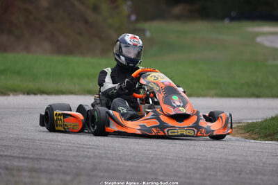 John HUGUET — 25/10/2026 : 3ème manche du Challenge Jean-Claude Sanchez à Aigues-Vives 2026 — karting