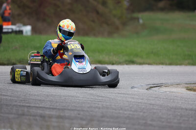 Benjamin DIAZ — 25/10/2026 : 3ème manche du Challenge Jean-Claude Sanchez à Aigues-Vives 2026 — karting