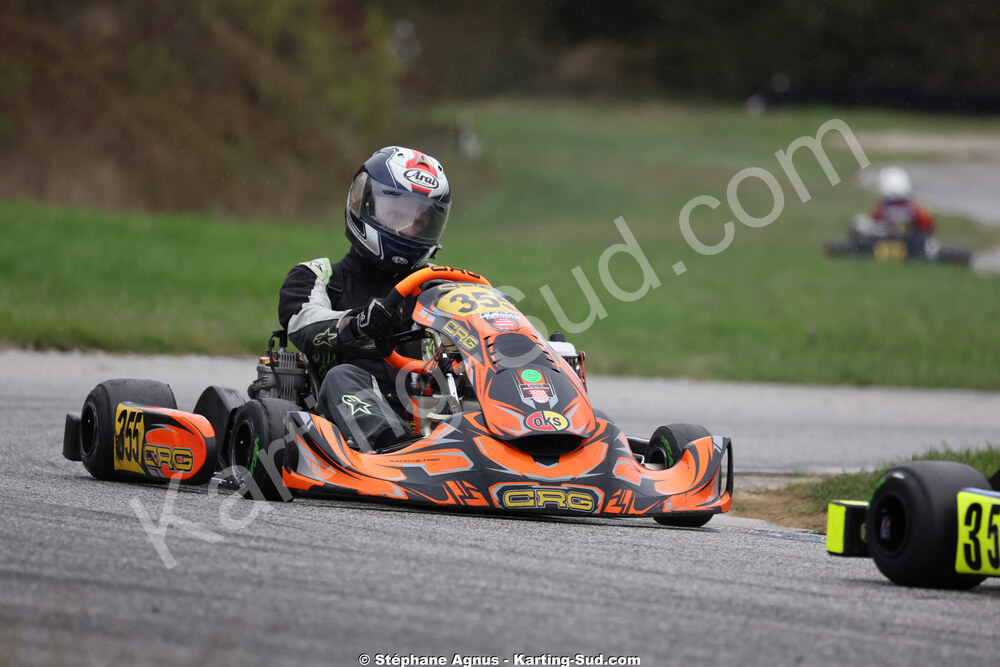 John HUGUET — 25/10/2026 : 3ème manche du Challenge Jean-Claude Sanchez à Aigues-Vives 2026 — karting