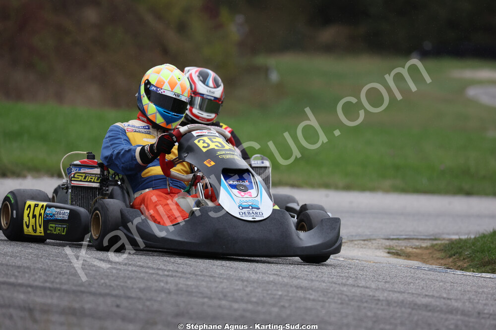 Benjamin DIAZ — 25/10/2026 : 3ème manche du Challenge Jean-Claude Sanchez à Aigues-Vives 2026 — karting