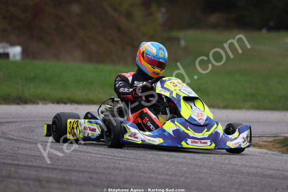 Samy GHARBI — 25/10/2026 : 3ème manche du Challenge Jean-Claude Sanchez à Aigues-Vives 2026 — karting