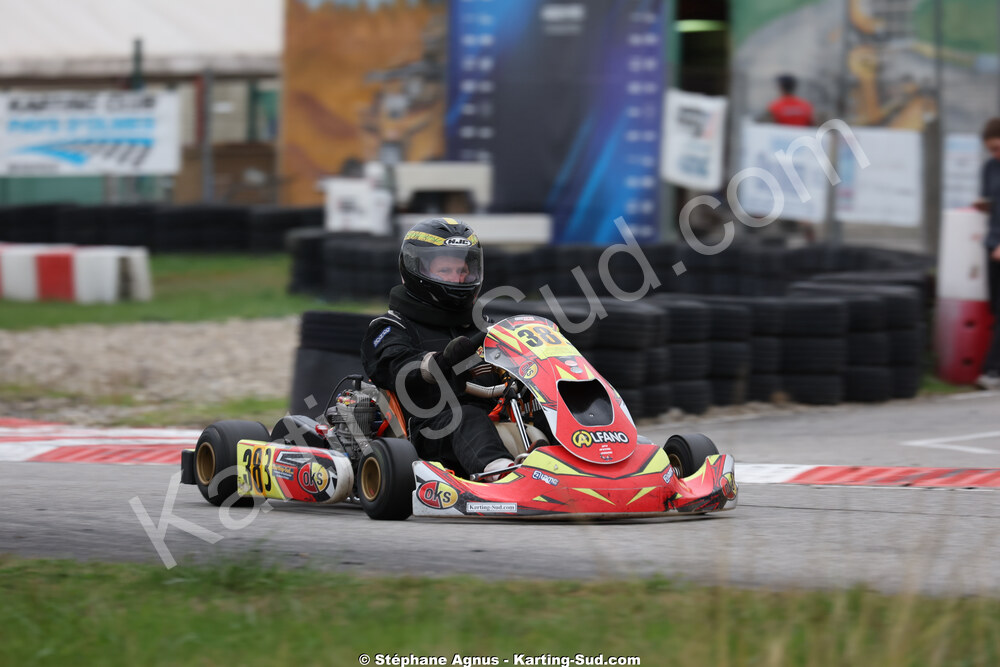 Bernard BAA PUYOULET — 25/10/2026 : 3ème manche du Challenge Jean-Claude Sanchez à Aigues-Vives 2026 — karting
