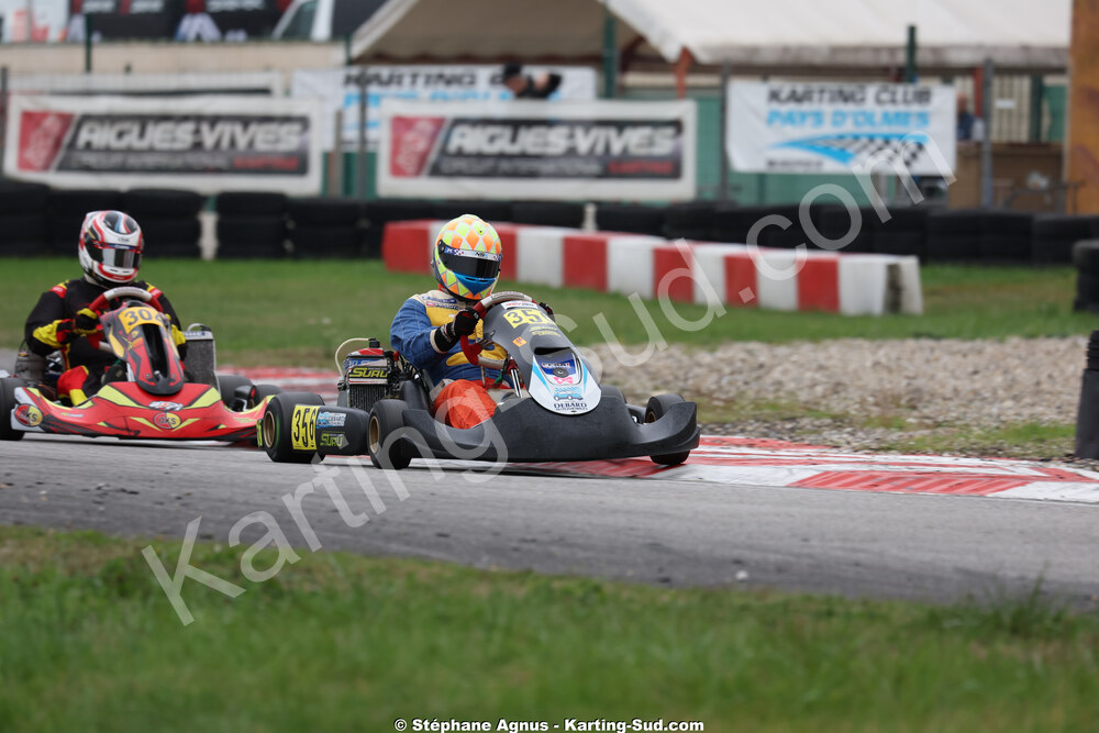 Benjamin DIAZ — 25/10/2026 : 3ème manche du Challenge Jean-Claude Sanchez à Aigues-Vives 2026 — karting