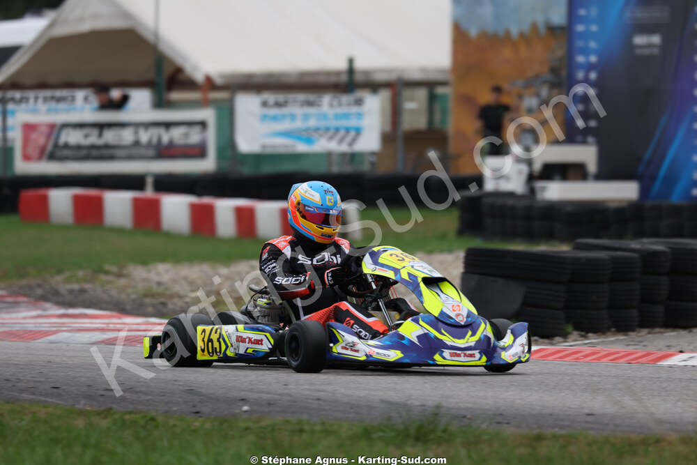 Samy GHARBI — 25/10/2026 : 3ème manche du Challenge Jean-Claude Sanchez à Aigues-Vives 2026 — karting