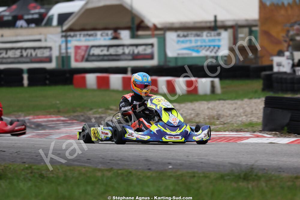 Samy GHARBI — 25/10/2026 : 3ème manche du Challenge Jean-Claude Sanchez à Aigues-Vives 2026 — karting