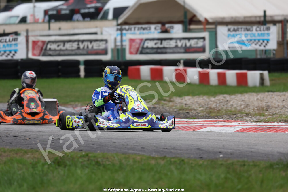 Sébastien ANDRES — 25/10/2026 : 3ème manche du Challenge Jean-Claude Sanchez à Aigues-Vives 2026 — karting