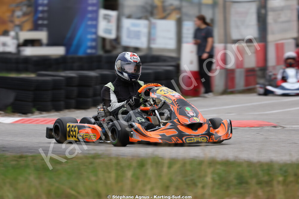 John HUGUET — 25/10/2026 : 3ème manche du Challenge Jean-Claude Sanchez à Aigues-Vives 2026 — karting
