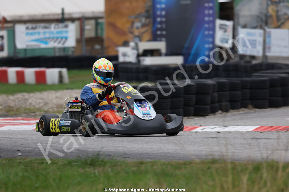 Benjamin DIAZ — 25/10/2026 : 3ème manche du Challenge Jean-Claude Sanchez à Aigues-Vives 2026 — karting