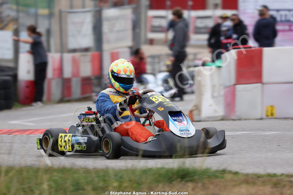 Benjamin DIAZ — 25/10/2026 : 3ème manche du Challenge Jean-Claude Sanchez à Aigues-Vives 2026 — karting