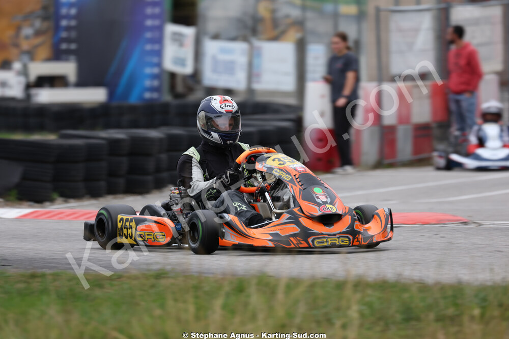 John HUGUET — 25/10/2026 : 3ème manche du Challenge Jean-Claude Sanchez à Aigues-Vives 2026 — karting