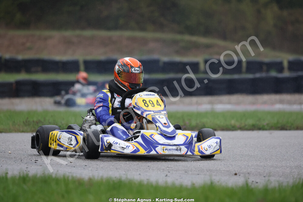 Thomas SUZANNE — 25/10/2026 : 3ème manche du Challenge Jean-Claude Sanchez à Aigues-Vives 2026 — karting