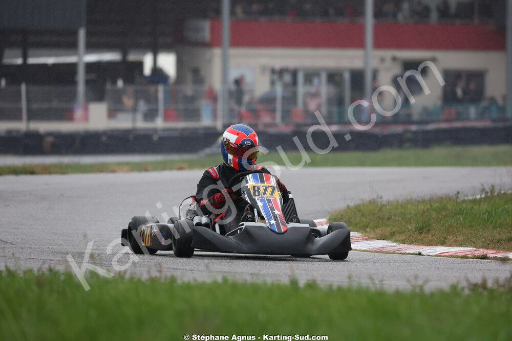 Mathieu FOURNIL — 25/10/2026 : 3ème manche du Challenge Jean-Claude Sanchez à Aigues-Vives 2026 — karting