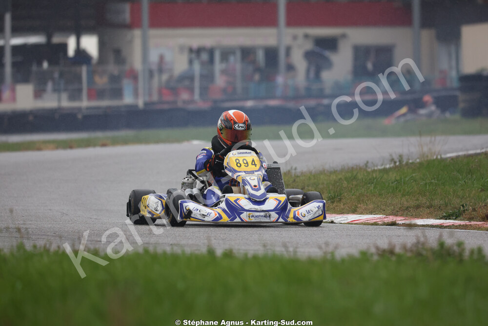 Thomas SUZANNE — 25/10/2026 : 3ème manche du Challenge Jean-Claude Sanchez à Aigues-Vives 2026 — karting