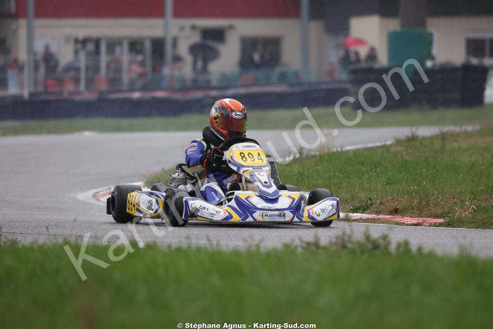 Thomas SUZANNE — 25/10/2026 : 3ème manche du Challenge Jean-Claude Sanchez à Aigues-Vives 2026 — karting