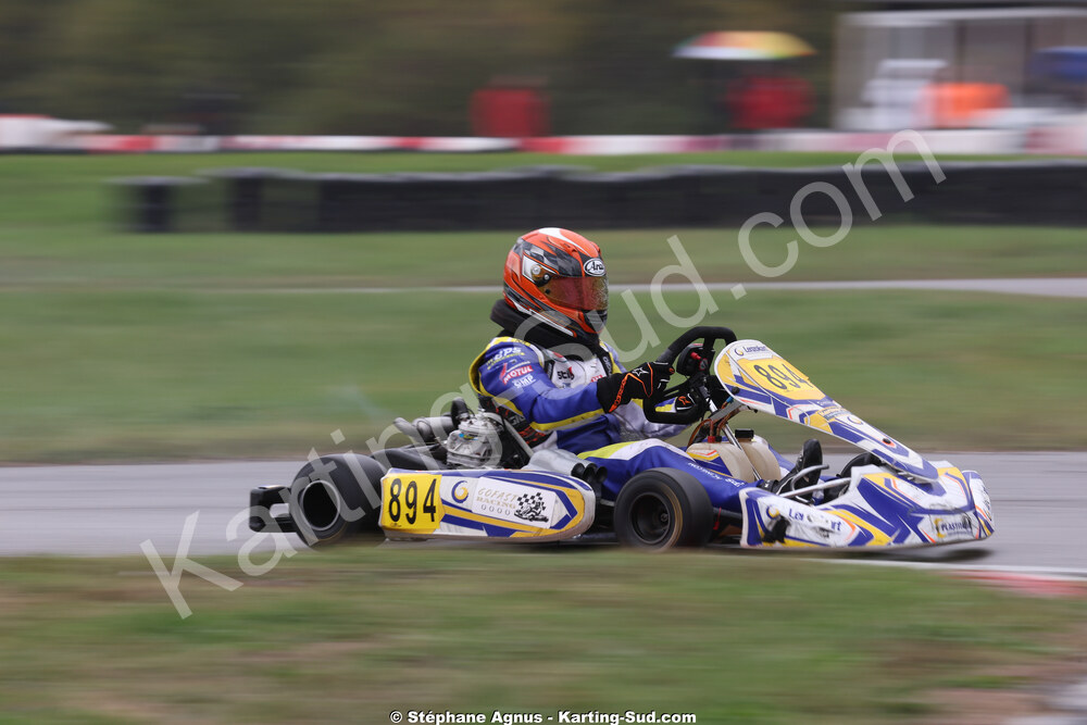 Thomas SUZANNE — 25/10/2026 : 3ème manche du Challenge Jean-Claude Sanchez à Aigues-Vives 2026 — karting