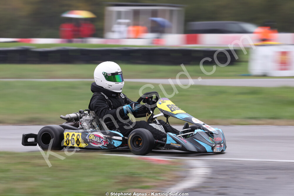 Mathieu FLAUJAC — 25/10/2026 : 3ème manche du Challenge Jean-Claude Sanchez à Aigues-Vives 2026 — karting