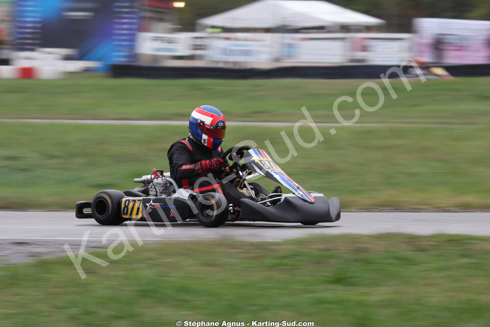 Mathieu FOURNIL — 25/10/2026 : 3ème manche du Challenge Jean-Claude Sanchez à Aigues-Vives 2026 — karting