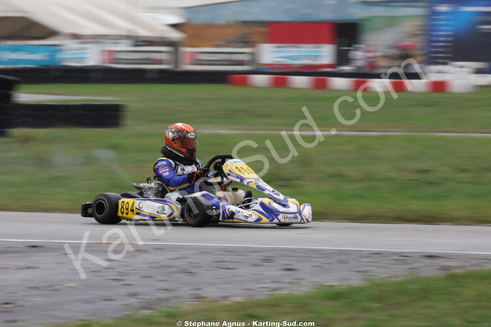 Thomas SUZANNE — 25/10/2026 : 3ème manche du Challenge Jean-Claude Sanchez à Aigues-Vives 2026 — karting