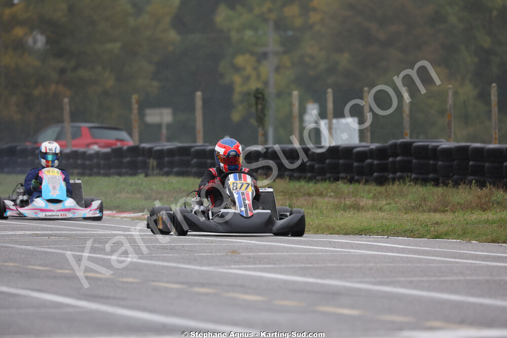 Mathieu FOURNIL — 25/10/2026 : 3ème manche du Challenge Jean-Claude Sanchez à Aigues-Vives 2026 — karting