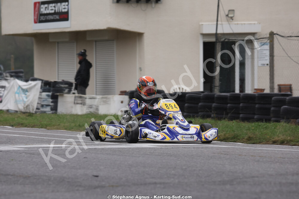 Thomas SUZANNE — 25/10/2026 : 3ème manche du Challenge Jean-Claude Sanchez à Aigues-Vives 2026 — karting