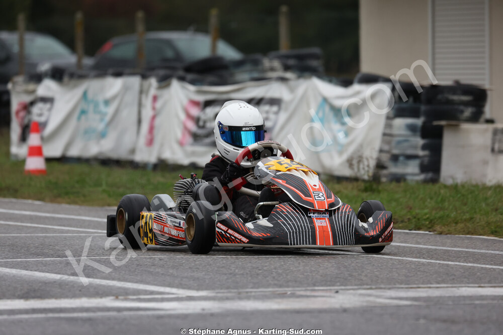 Mini 60 — 25/10/2026 : 3ème manche du Challenge Jean-Claude Sanchez à Aigues-Vives 2026 — karting