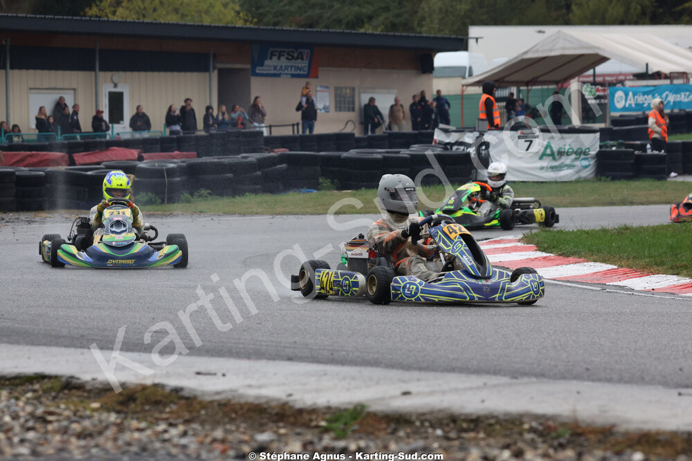 Jules BAQUE — 25/10/2026 : 3ème manche du Challenge Jean-Claude Sanchez à Aigues-Vives 2026 — karting