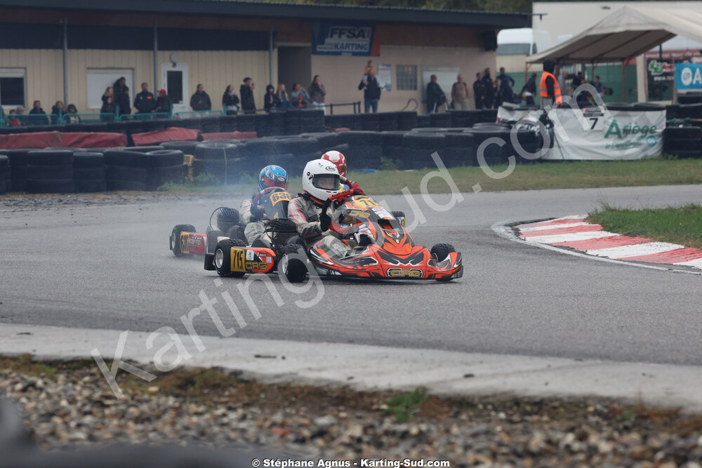 Lalie POMAYROL — 25/10/2026 : 3ème manche du Challenge Jean-Claude Sanchez à Aigues-Vives 2026 — karting