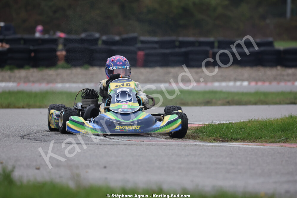 Mathis MESPOULEDE — 25/10/2026 : 3ème manche du Challenge Jean-Claude Sanchez à Aigues-Vives 2026 — karting