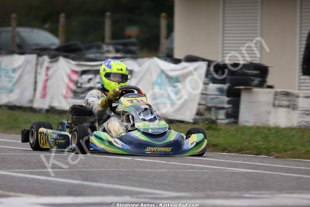 Dayan SERANO — 25/10/2026 : 3ème manche du Challenge Jean-Claude Sanchez à Aigues-Vives 2026 — karting