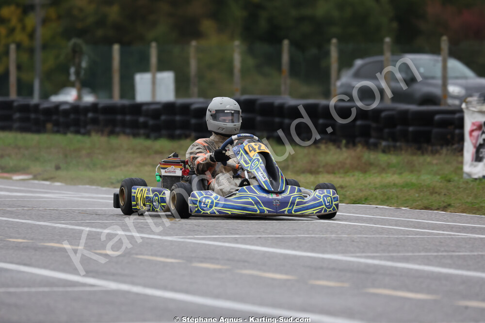 Jules BAQUE — 25/10/2026 : 3ème manche du Challenge Jean-Claude Sanchez à Aigues-Vives 2026 — karting