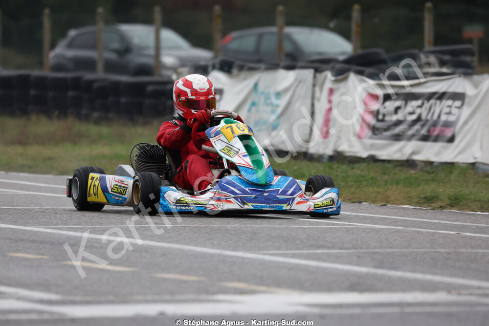 KA100 / Nationale — 25/10/2026 : 3ème manche du Challenge Jean-Claude Sanchez à Aigues-Vives 2026 — karting