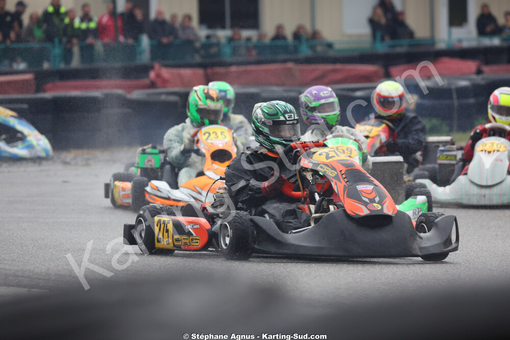 Alyssa DECARIS — 25/10/2026 : 3ème manche du Challenge Jean-Claude Sanchez à Aigues-Vives 2026 — karting