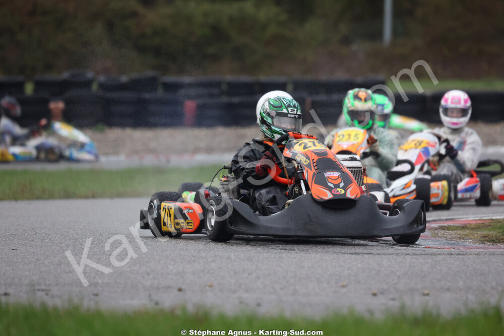 Alyssa DECARIS — 25/10/2026 : 3ème manche du Challenge Jean-Claude Sanchez à Aigues-Vives 2026 — karting