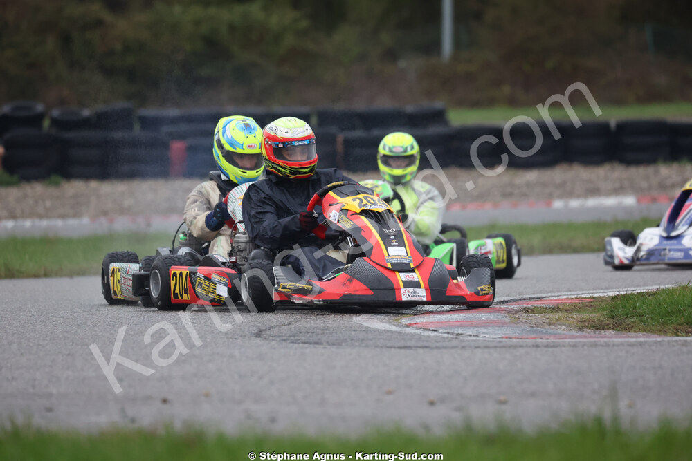 Vincent REBBERT — 25/10/2026 : 3ème manche du Challenge Jean-Claude Sanchez à Aigues-Vives 2026 — karting