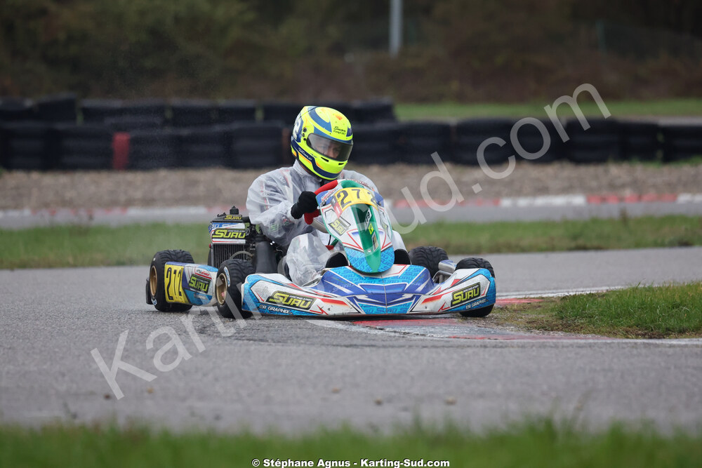 Victor GAYRAUD — 25/10/2026 : 3ème manche du Challenge Jean-Claude Sanchez à Aigues-Vives 2026 — karting