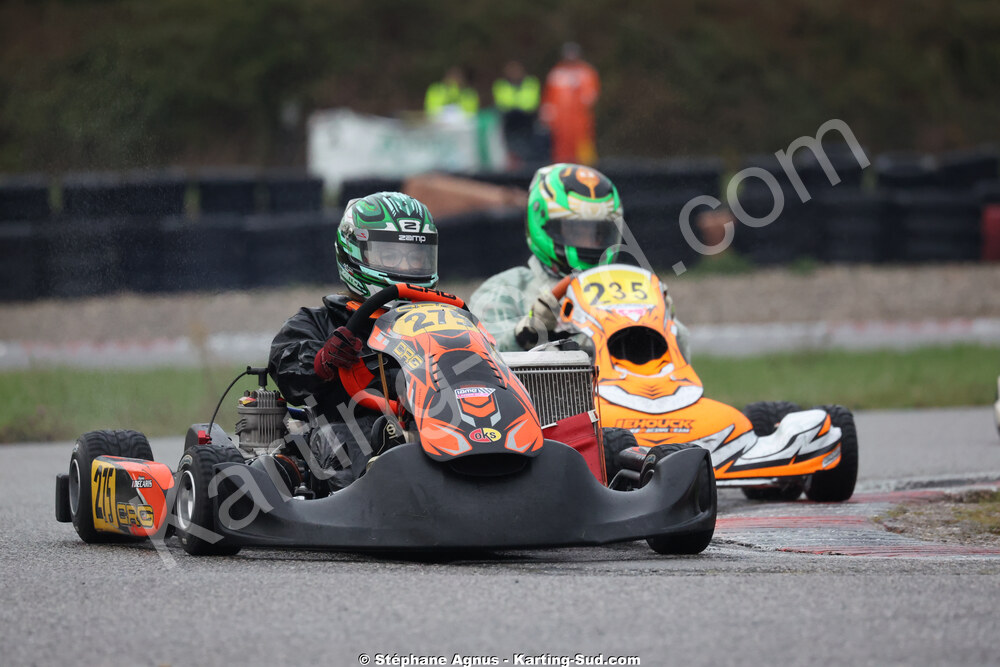 Alyssa DECARIS — 25/10/2026 : 3ème manche du Challenge Jean-Claude Sanchez à Aigues-Vives 2026 — karting