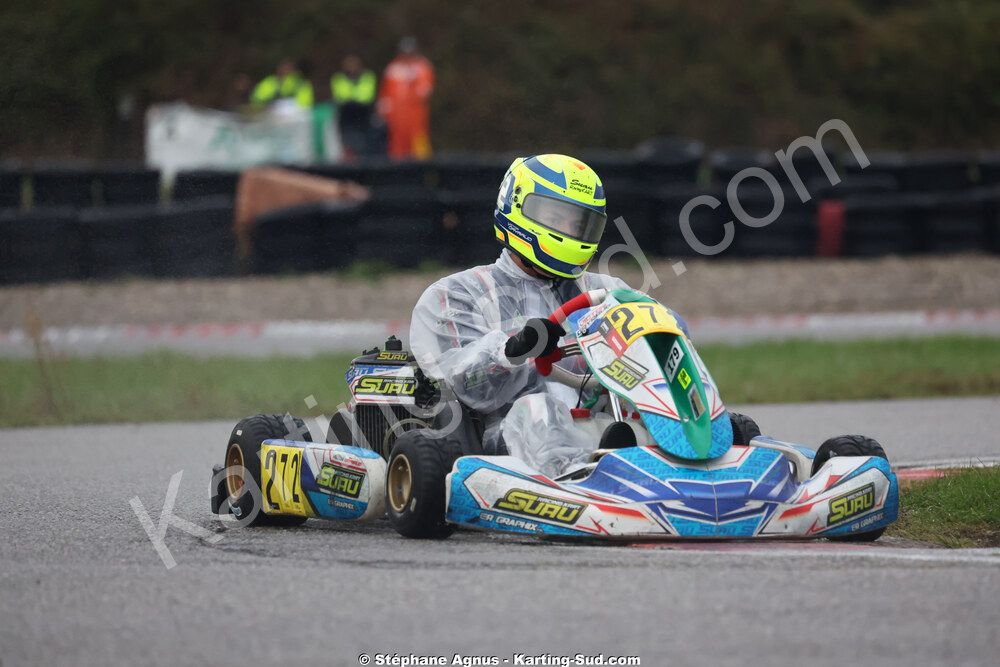 Victor GAYRAUD — 25/10/2026 : 3ème manche du Challenge Jean-Claude Sanchez à Aigues-Vives 2026 — karting