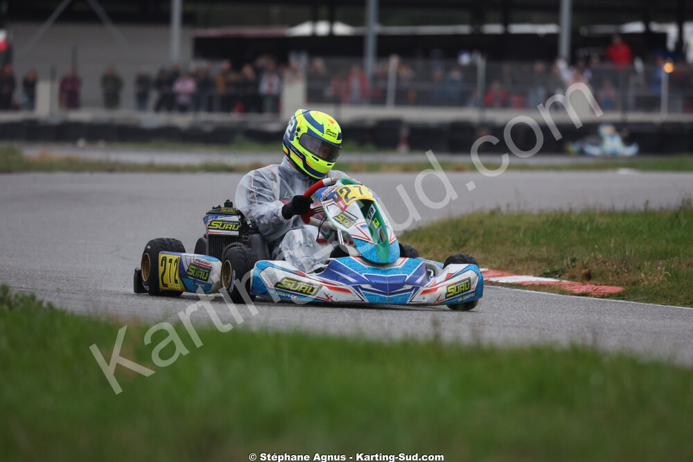 Victor GAYRAUD — 25/10/2026 : 3ème manche du Challenge Jean-Claude Sanchez à Aigues-Vives 2026 — karting
