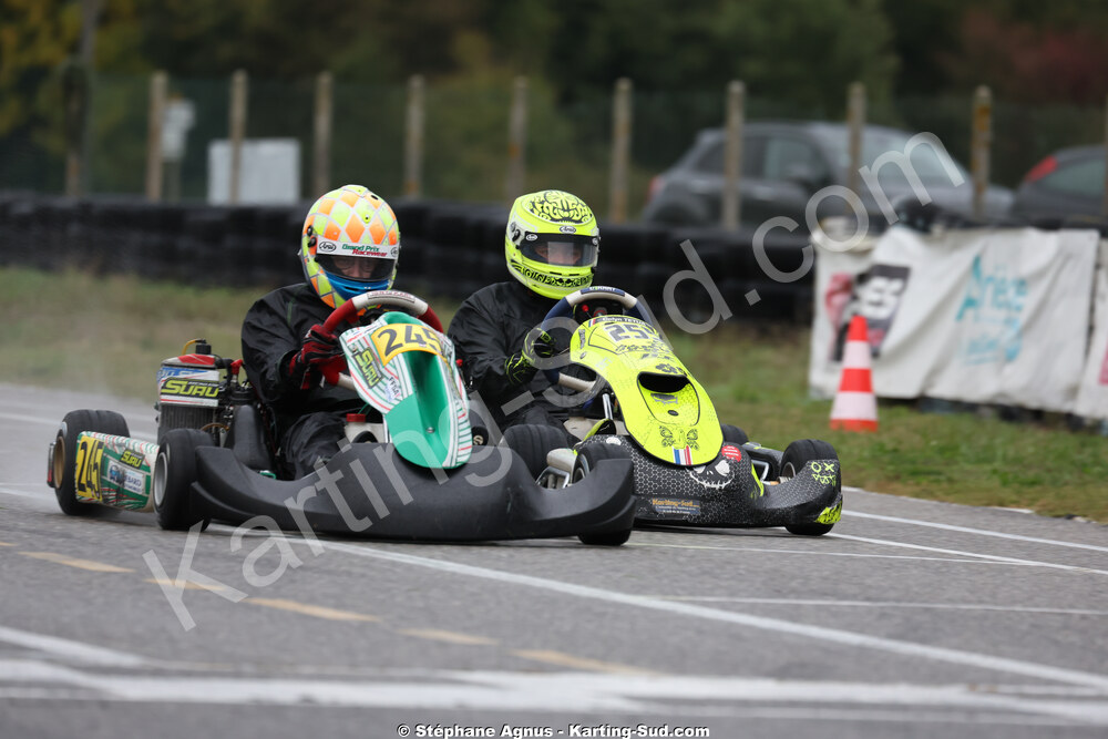 Andy DIAZ, Colyn TETUA — 25/10/2026 : 3ème manche du Challenge Jean-Claude Sanchez à Aigues-Vives 2026 — karting