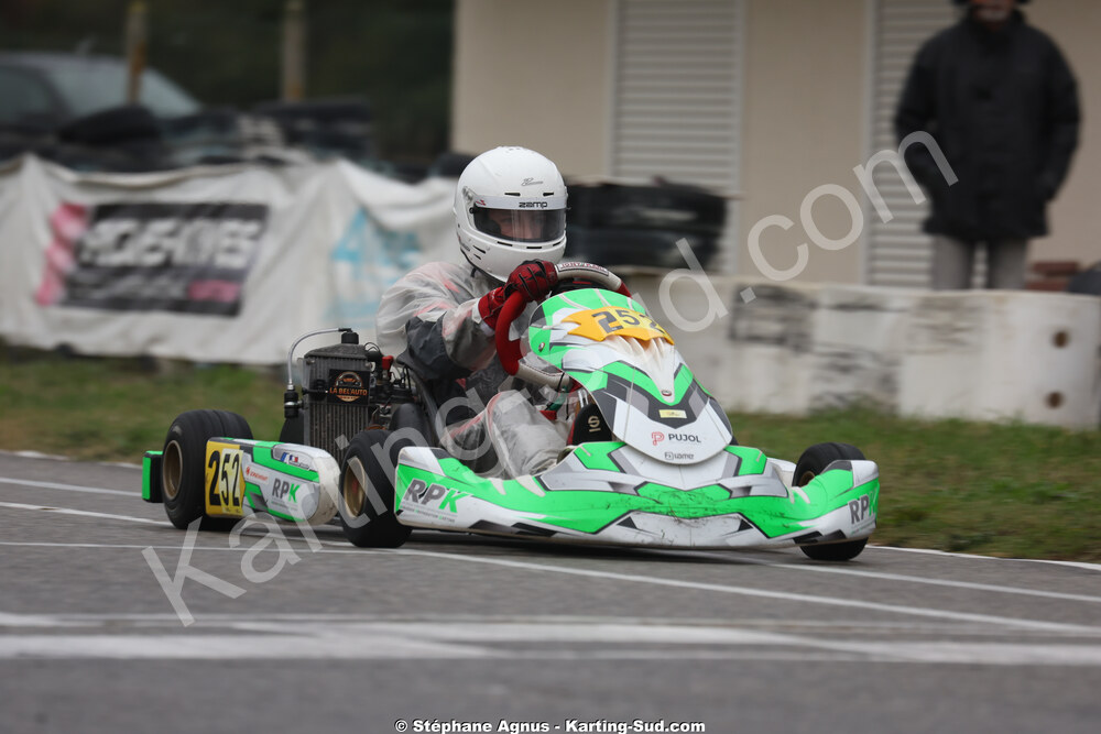 Sénior — 25/10/2026 : 3ème manche du Challenge Jean-Claude Sanchez à Aigues-Vives 2026 — karting