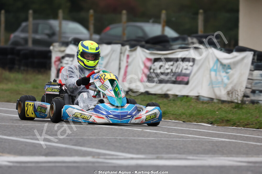 Victor GAYRAUD — 25/10/2026 : 3ème manche du Challenge Jean-Claude Sanchez à Aigues-Vives 2026 — karting